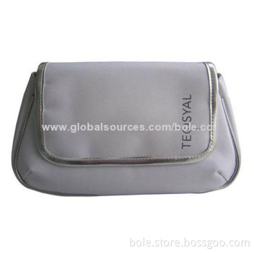 Cosmetic Bag, Made of Microfiber, Branded Design and Eco-friendly, Nice Workmanship